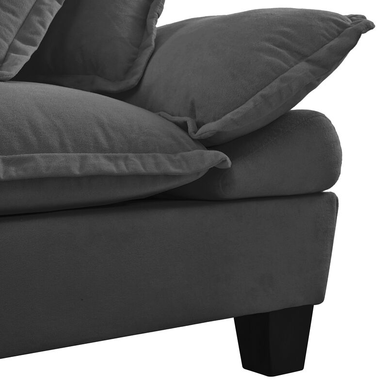 Spisla Chenille Sailboat Loveseat image number 7