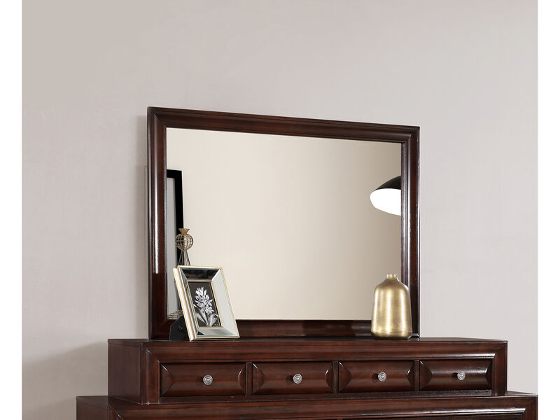 LaVita 45 in. x 33 in. Modern Rectangle Framed Dresser Mirror