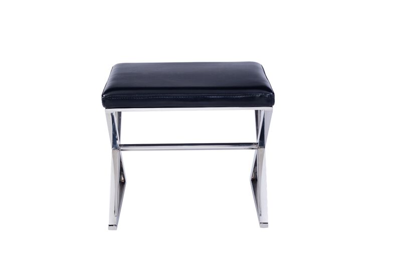 Pasargad Home Luxe Upholstered Bench image number 3