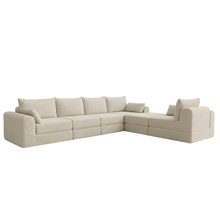 L Shaped Floor Sectional