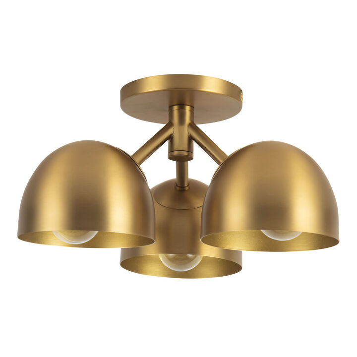 Fosso 13 in Semi Flush Mount