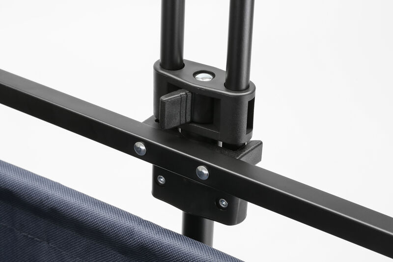 EchoSmile 4.06 cu. ft. Fabric Portable Garden Cart with Adjustable Rolling Wheels in Green