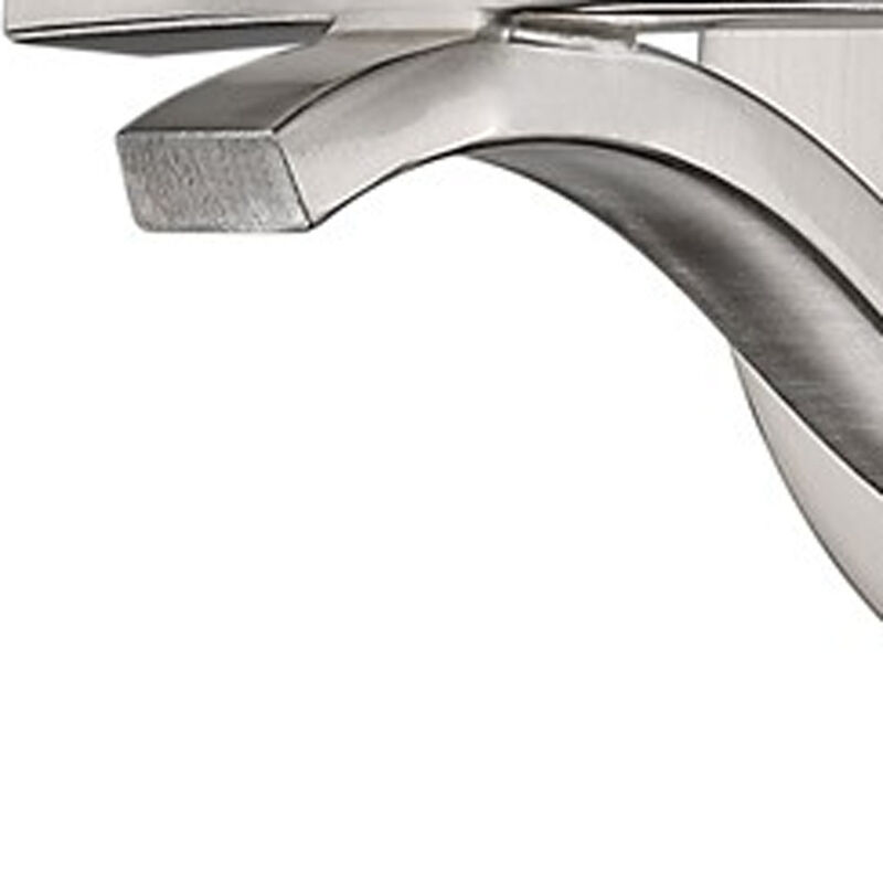 Hivvago One Light Silver and Glass Wall Sconce