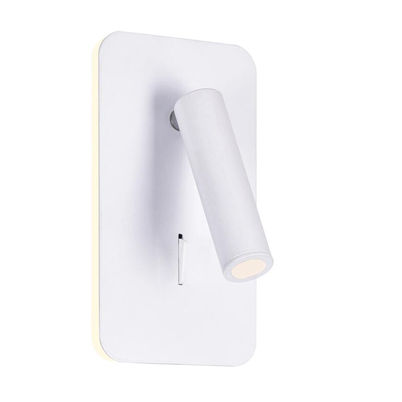 CWI Lighting Private I LED Sconce With Matte White Finish