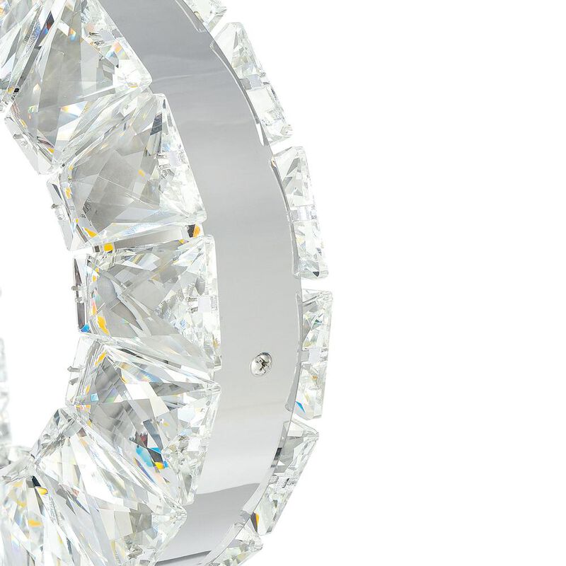 CWI Lighting Celina LED Chandelier With Chrome Finish