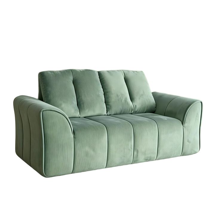Prabap Chenille Loveseat Sofa