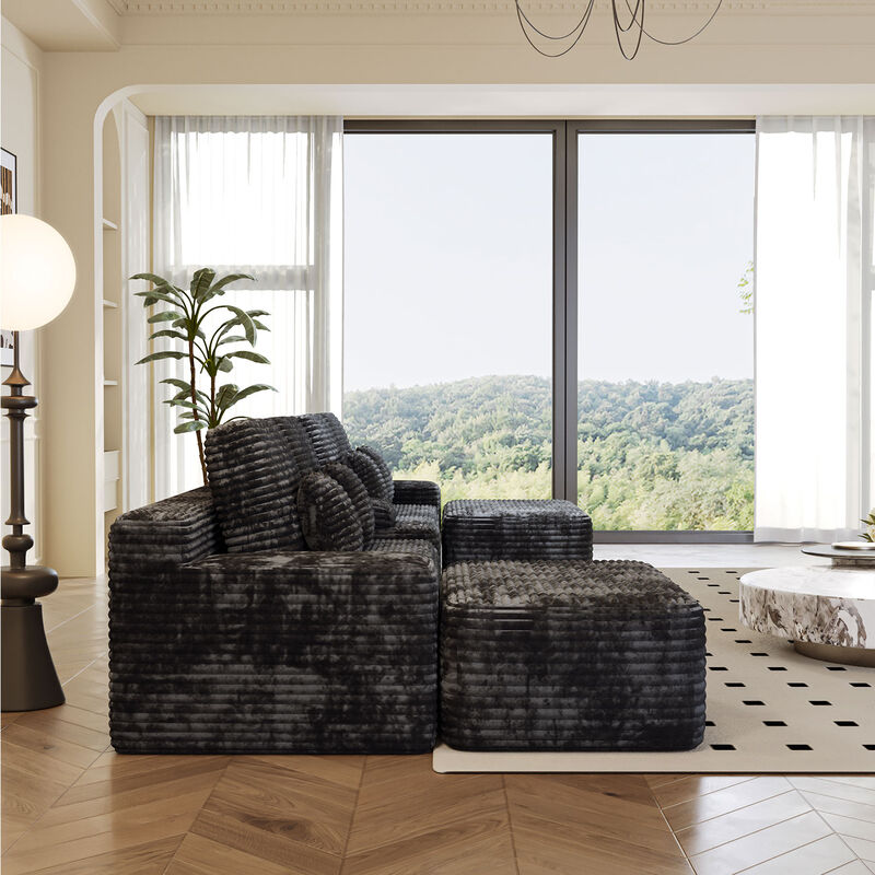 Pafles 5-piece Sectional Sofa image number 4