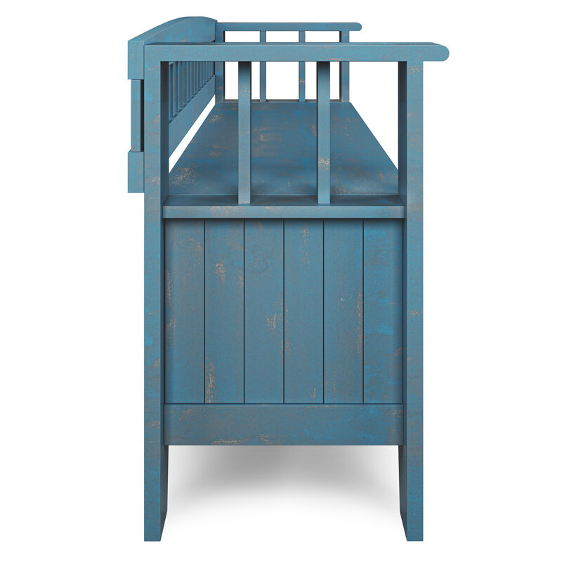 Simpli Home Acadian Entryway Storage Bench image number 4