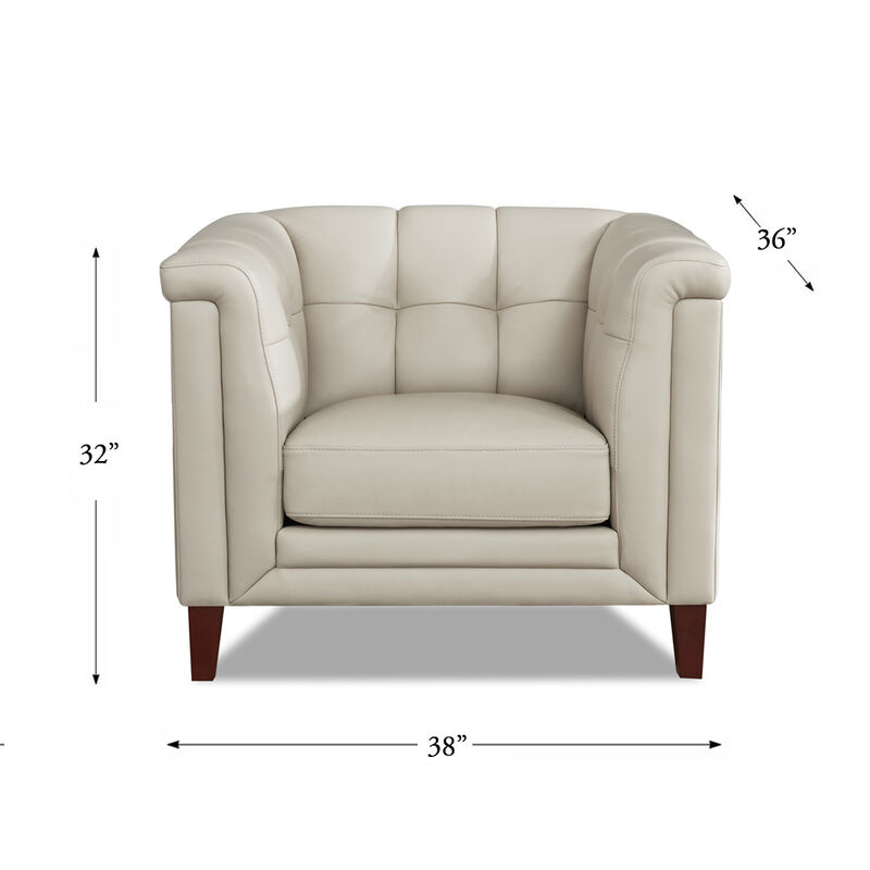 Arvo Top Grain Leather Chair