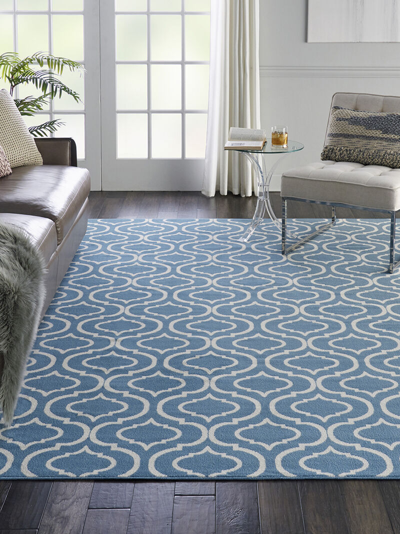Jubilant JUB19 Blue 7'10" x 9'10" Rug