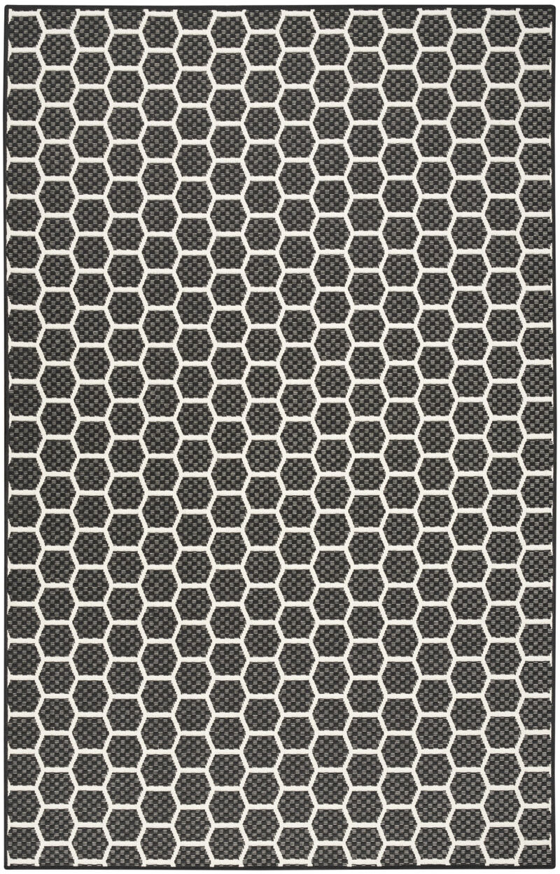 HomeRoots Geometric Indoor Outdoor Area Rug image number 0