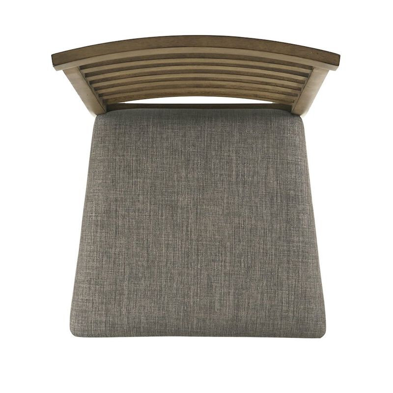 Liberty Furniture Upholstered Ladder Back Dining Chair - Counter Height - Set of 2 - Sandstone image number 3