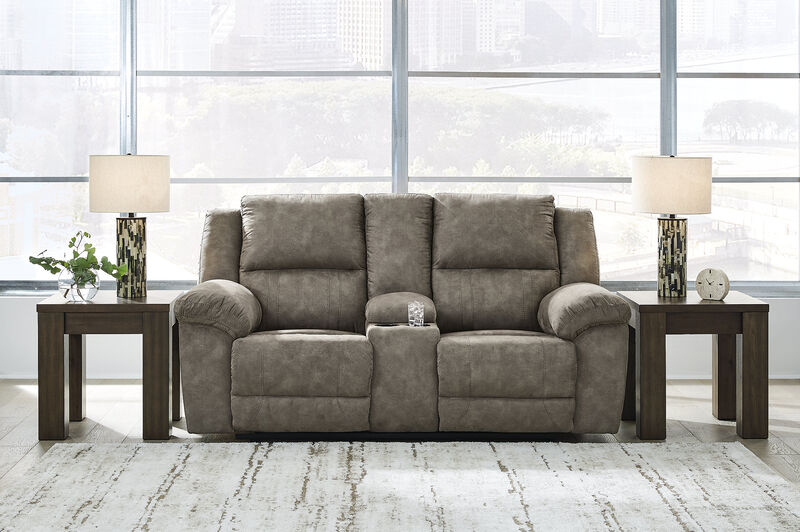 Frohn Reclining Loveseat W/Console