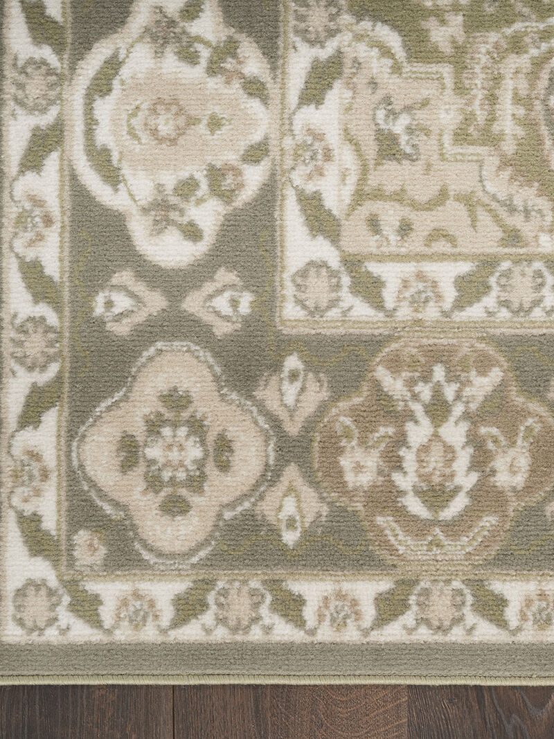 Grafix GRF31 Green 5'3" x 7'3" Rug image number 2