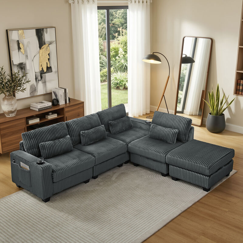 Hutamp Modular Sectional Sofa image number 3