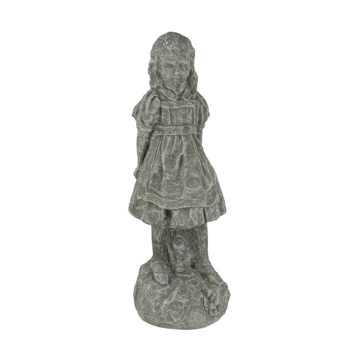 3-Piece Wonderland Statue Set - Gray Cement