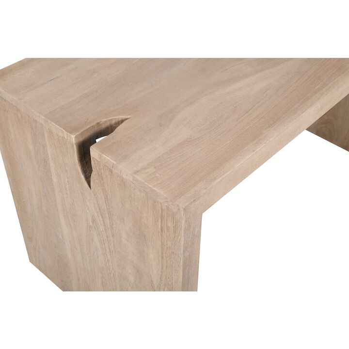 Argyle Desk in Light Ash Ivory Reclaimed Wood