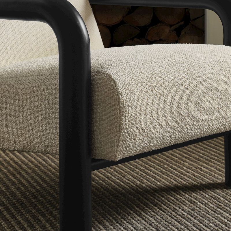 Sereno Boucle Accent Chair image number 8