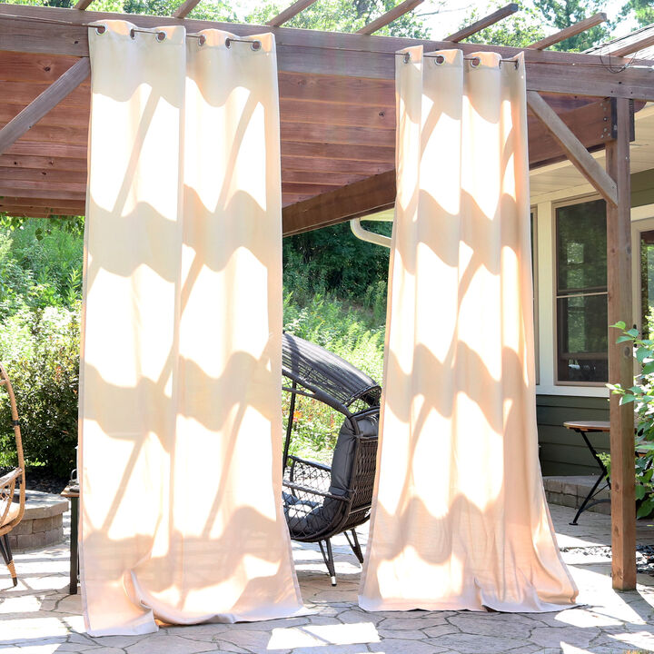 Sunnydaze Indoor/Outdoor Curtain Panel - 52 in x 120 in