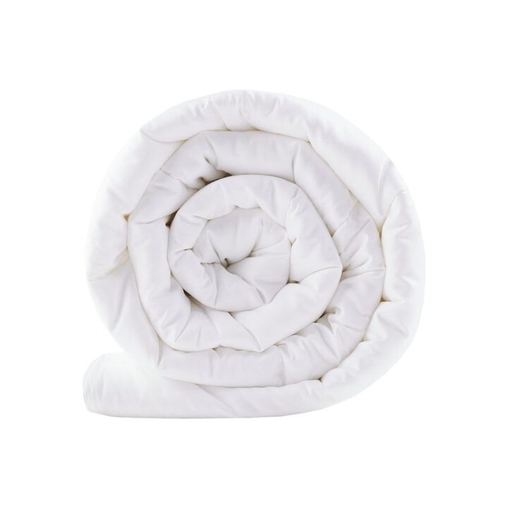 Belen Kox White Sateen Featherless Comforter, Belen Kox