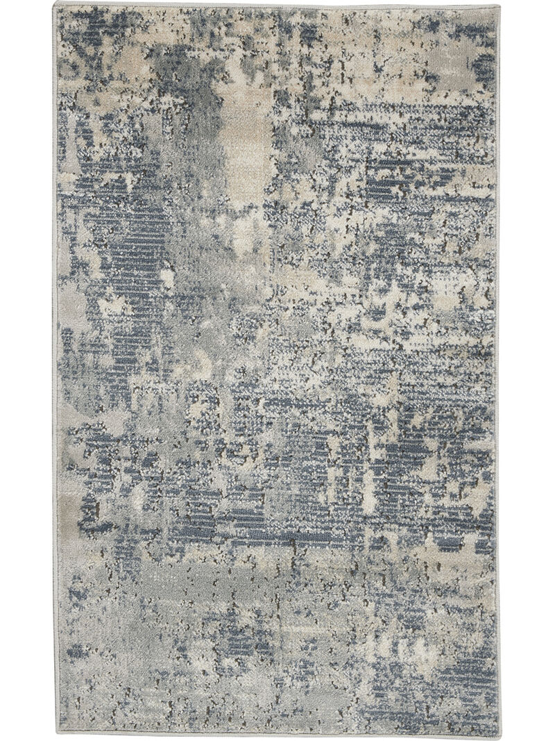 Quarry QUA04 Gray/Beige 2'2" x 3'9" Rug