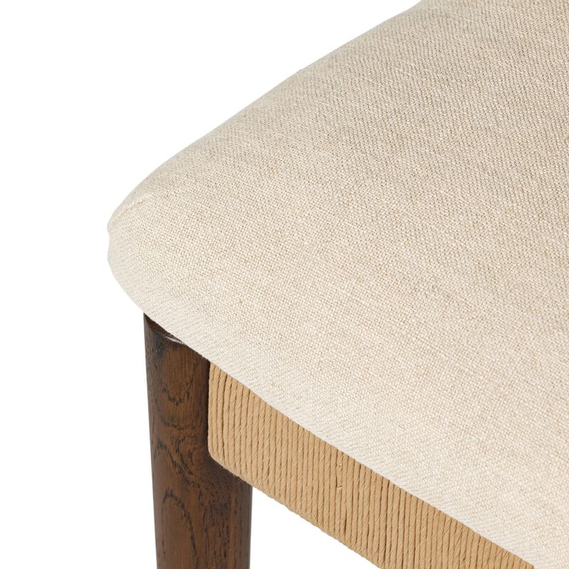 Amira Broadway Dune Armless Dining Chair