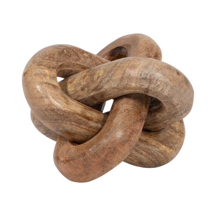 Wood, 6" Decorative Knot