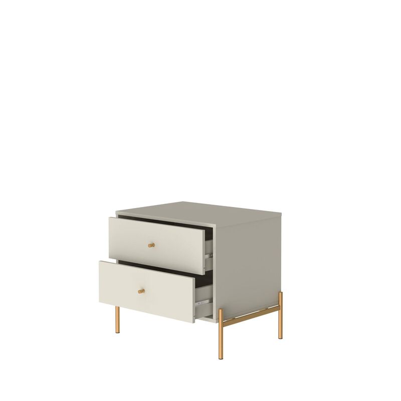 Jasper Beige Nightstands (Set of 2)