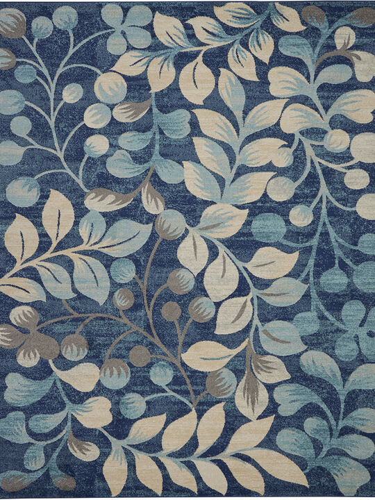 Tranquil TRA03 Navy 8'10" x 11'10" Rug