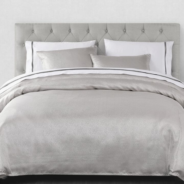 Marilyn Modern Bubble Gray Queen Comforter Set
