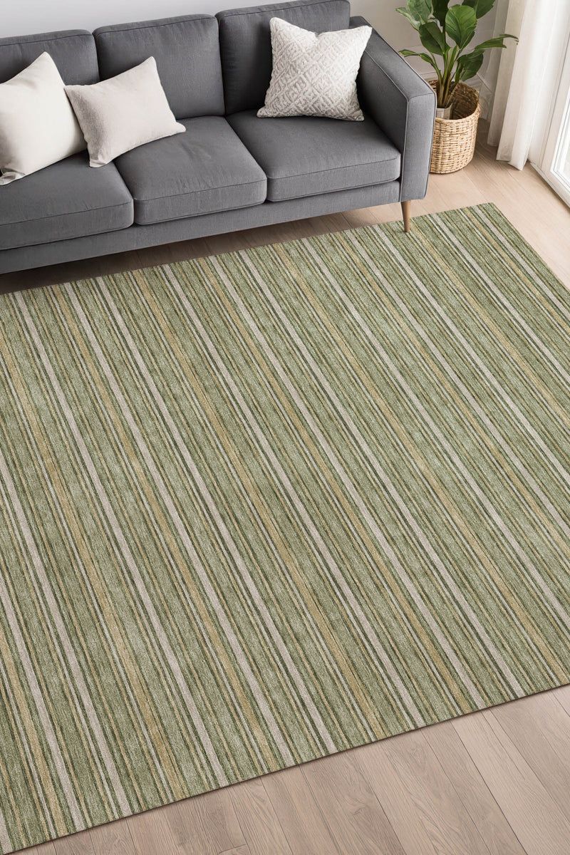 Soft Essentials SE2 Olive 9' x 12' Rug image number 1