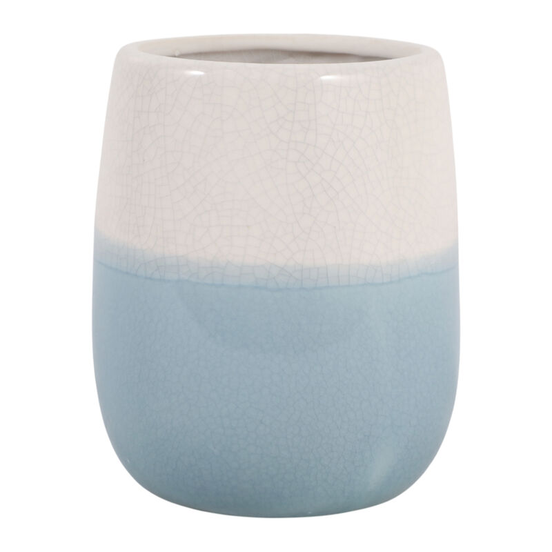 2-Tone Pencil Cup White/Blue image number 4