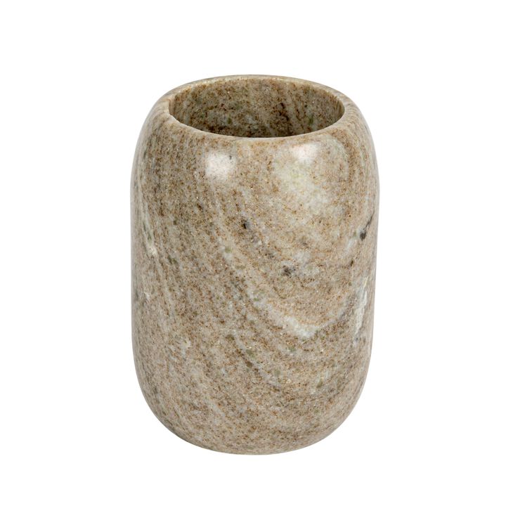 Modern Marble Bottle Holder, Beige