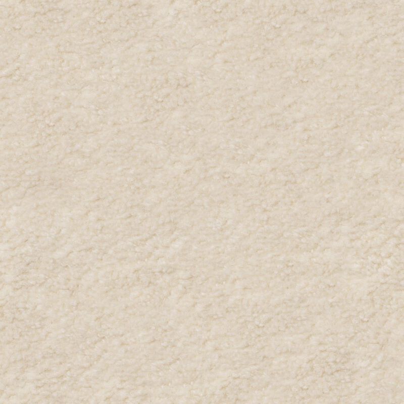 Flash Furniture Padded Armless Faux Shearling Accent Chair with Beechwood Legs in Off-White image number 9
