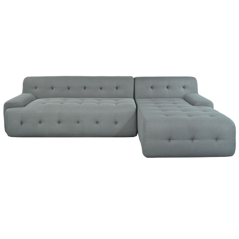 Merax Modern L-Shaped Modular Sectional Sofa