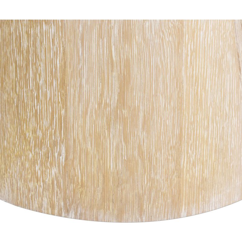 Meridian Furniture Linette White Oak Dining Table