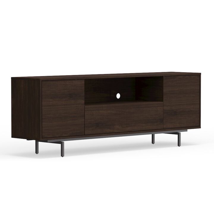 Avichi Walnut Laminate 3 Door TV Console