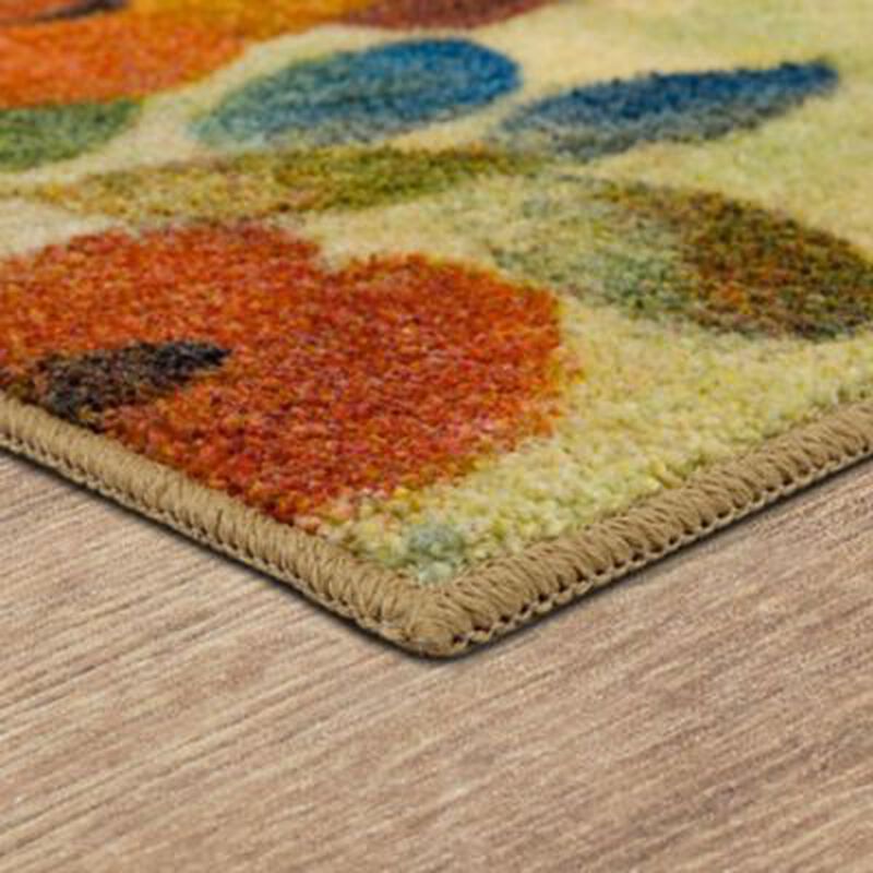 Prismatic Peaceful Garden Bath and Kitchen Mat Collection