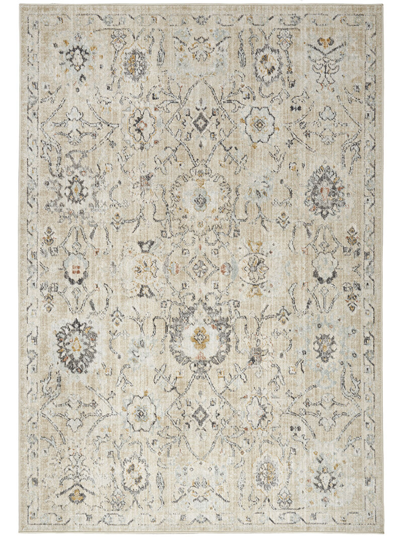 Oushak Home OUS01 Cream 4' x Round Rug