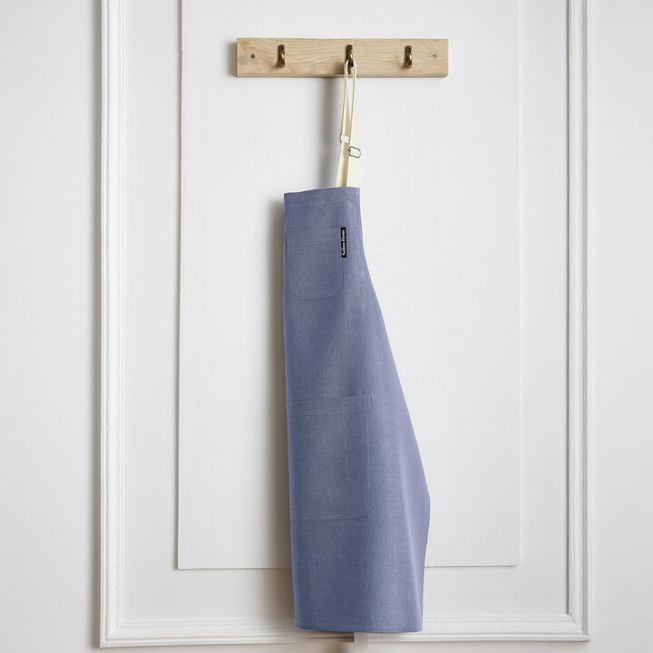 Solino Home 100% Pure Linen Apron - Kitchen Linen