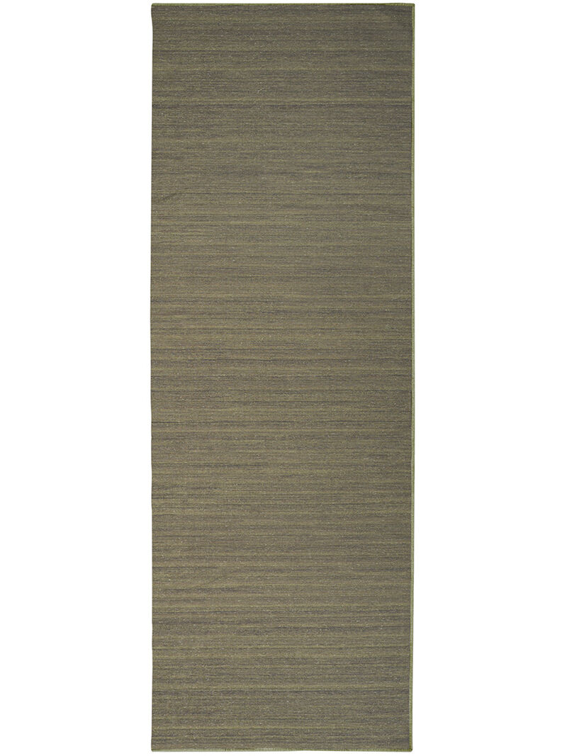 Washable Essentials WAE01 Green 2'2" x 10' Rug image number 0