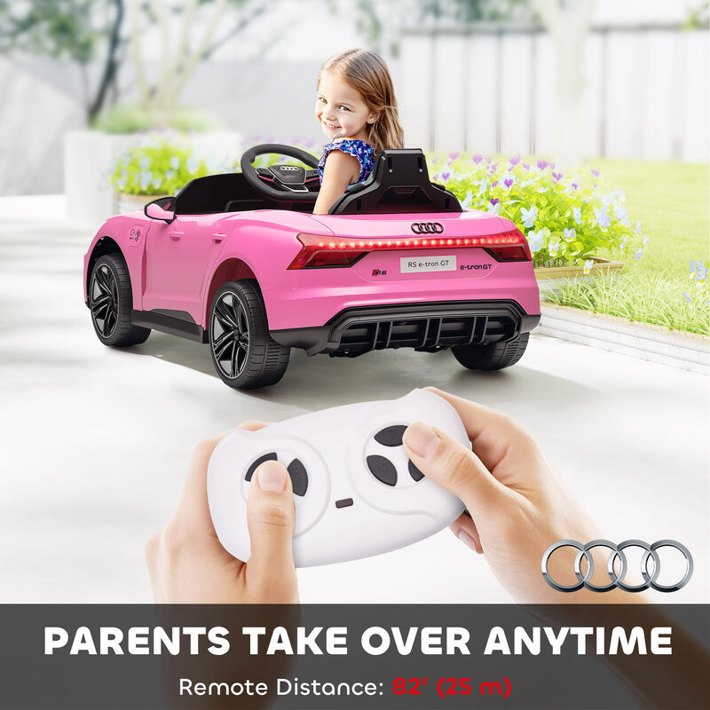 BreeBe Audi RS e-tron GT 12V Ride On Car for Kids with Parent Remote image number 4