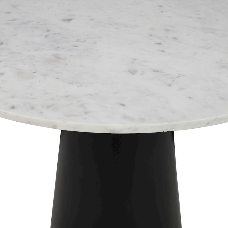 Jofran Nolan Marble Top Three Pack Solid Wood Accent Table Set