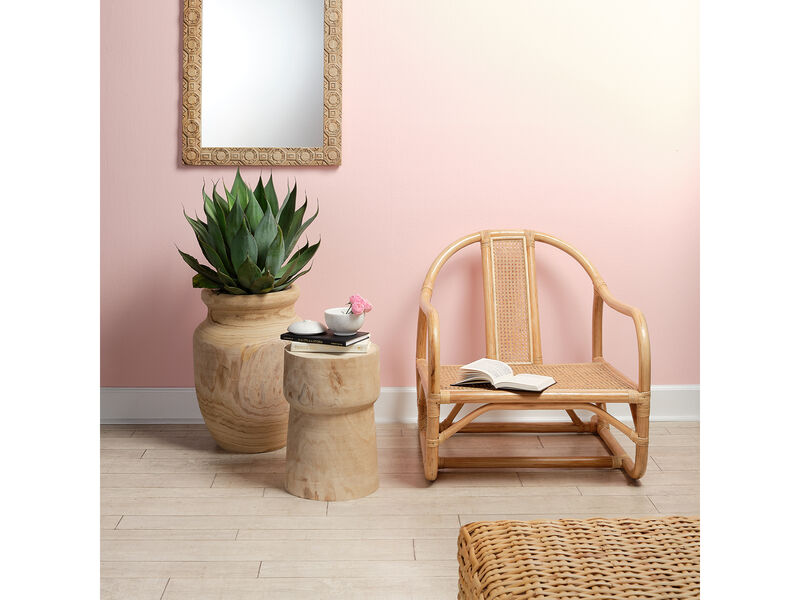 Relief Carved Rectangle Mirror