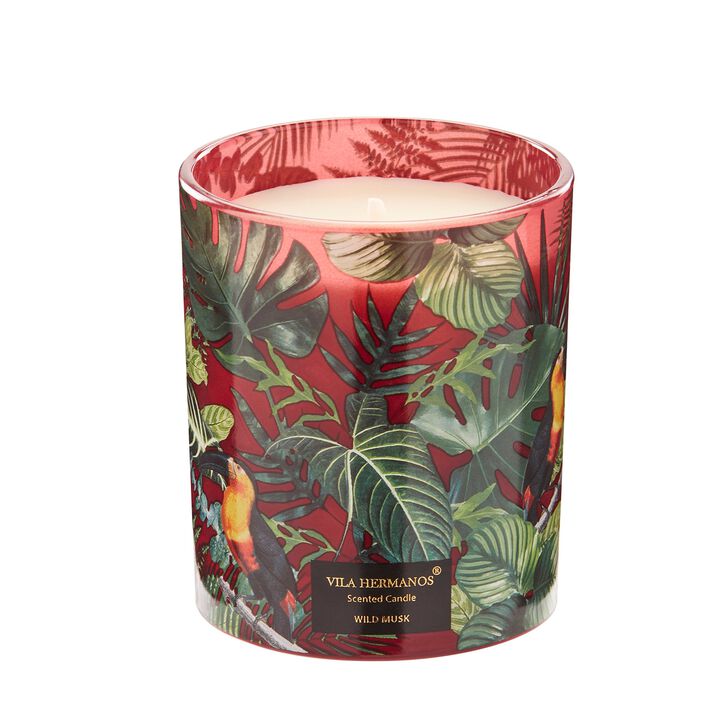 Candle in Jar JUNGLETOPIA WILD MUSK 200gr 3.35 diam. x 4.13 in