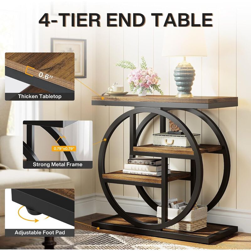 4-Tier End Table image number 6