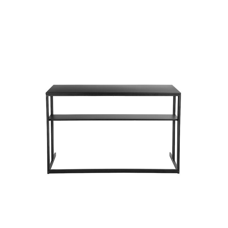 Pangea Home Miley Desk Metal Black