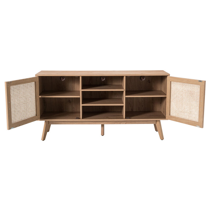 Scylla TV Stand for TVs up to 65" with Two Doors