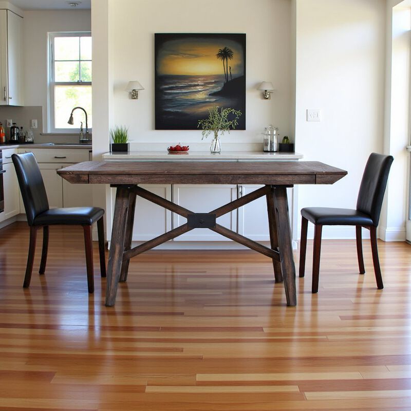 Starlight Canyon Home Brown Rectangular Coffee Table &ndash; Elegant Living Room Coffee Table Design