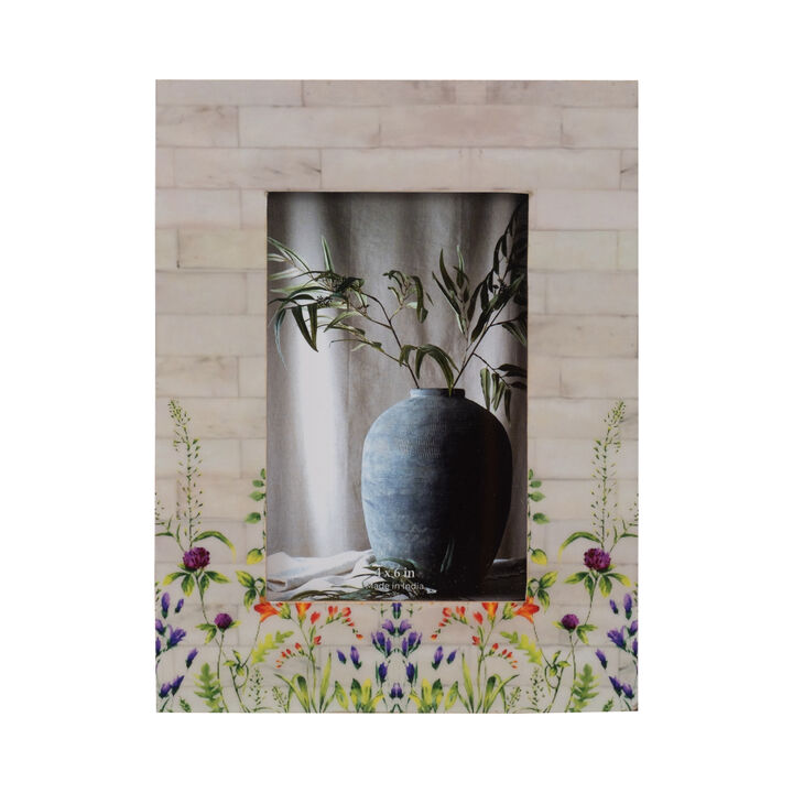 Purple Flower Field Frame